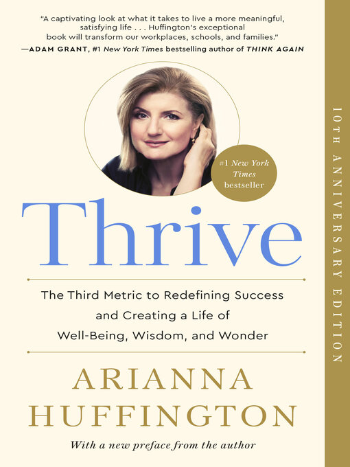 Title details for Thrive by Arianna Huffington - Wait list